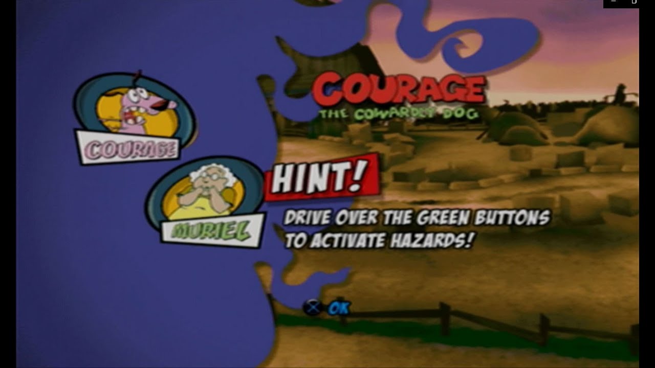 Courage The Cowardly Dog - The Race // Cartoon Network Racing - YouTube