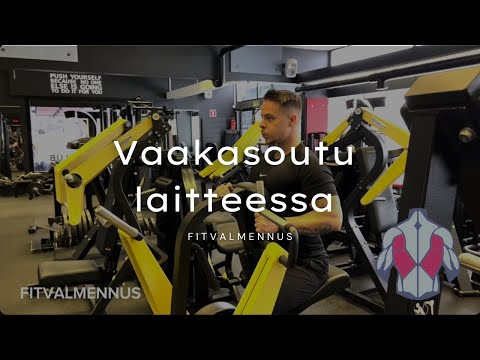 Vaakasoutu laitteessa -