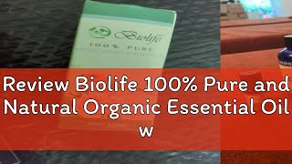 Review Biolife 100% Pure and Natural Organic Essential Oil with 20+ Scent available, 10ml Bottle