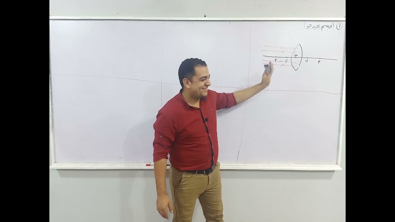 خواص الصورة المتكونة في العدسات  الصف الثالث الإعدادي مباشر مستر محمد ممدوح مادة العلوم