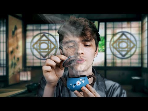 ASMR finding your perfect tea at the jasmin dragon avatar roleplay