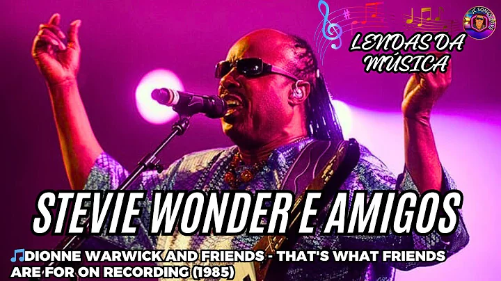 Dionne Warwick and Friends - That's What Friends Are For on Recording (1985) #music #flashback