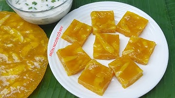 Công thức làm BÁNH CHUỐI HẤP NƯỚC CỐT DỪA theo kiểu này đơn giản mà lại ngon