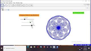 Famous Polygon pattern by Rotation using GeoGebra Wealth