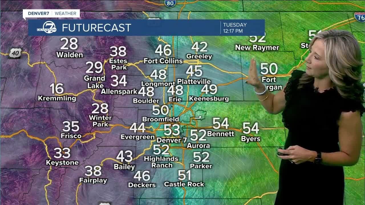 One more mild day in Denver before a cold front hits - YouTube
