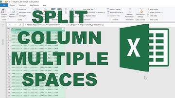 Power Query: kolom splitsen met scheidingsteken met meerdere spaties