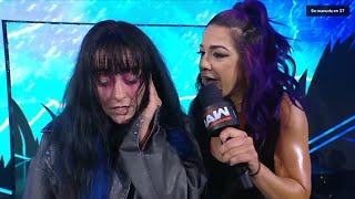 Bayley interrupts Lyra Valkyria - WWE Raw 10/12/2026 (In Spanish)