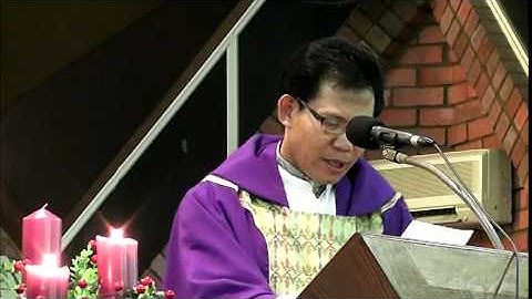 THIRD SUNDAY OF ADVENT. DECEMBER 13, 2014 - Homily