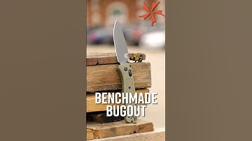 Why You Should Own a Benchmade Bugout #KnifeCenter #shorts
