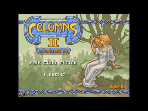 Columns II: The Voyage Through Time (1990, Arcade) - Flash Mode [1080p60]