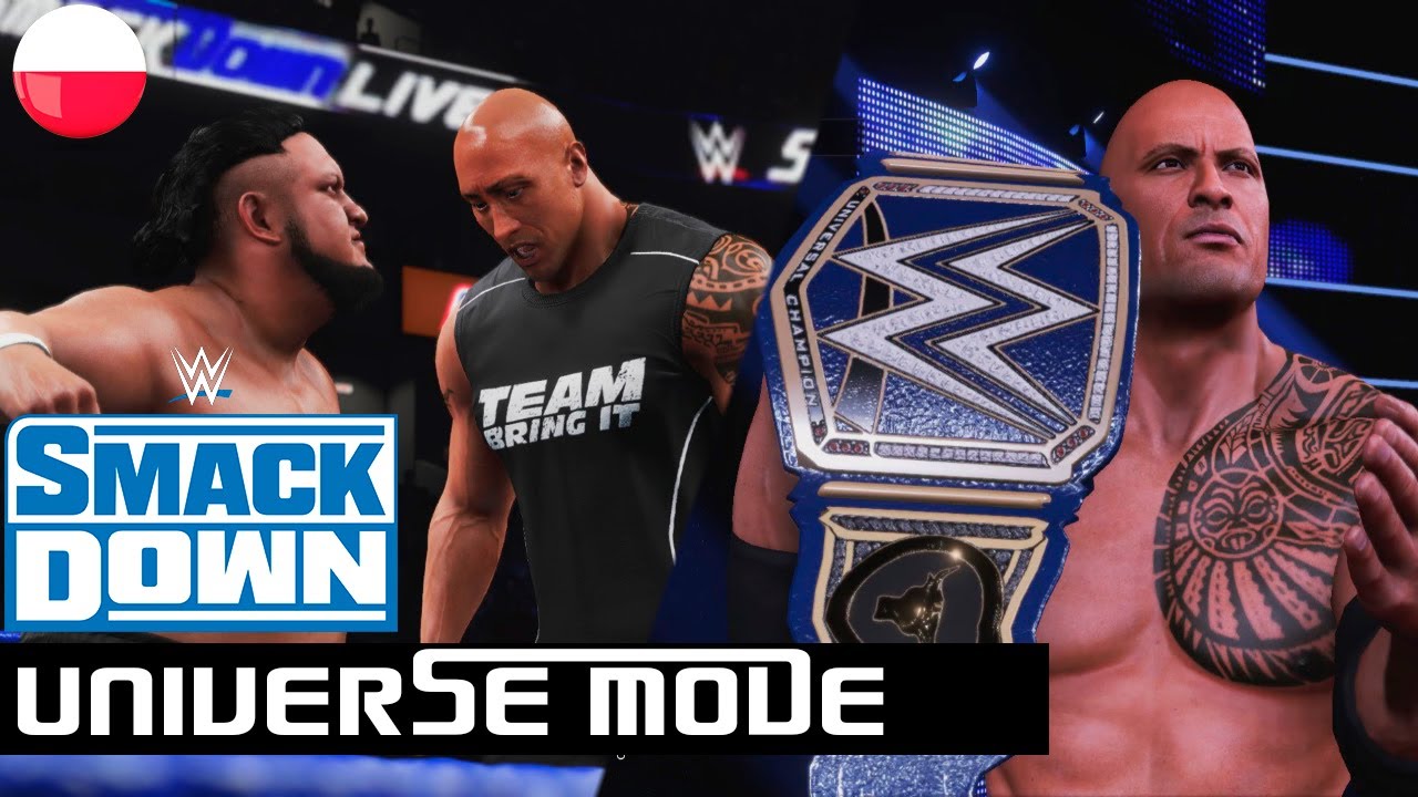 WWE2K20 PL - UNIVERSE MODE - ROCK SHOW ? #98