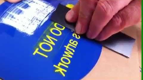 How to use 908 Reverse Engraving Laminate