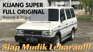 TOYOTA KIJANG SUPER ORIGINAL TAHUN 1995 | REVIEW & DIJUAL