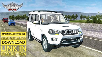 Bussid _ Mahindra scorpio s11 2020 _ bus simulator Indonesia _bussid bus mod