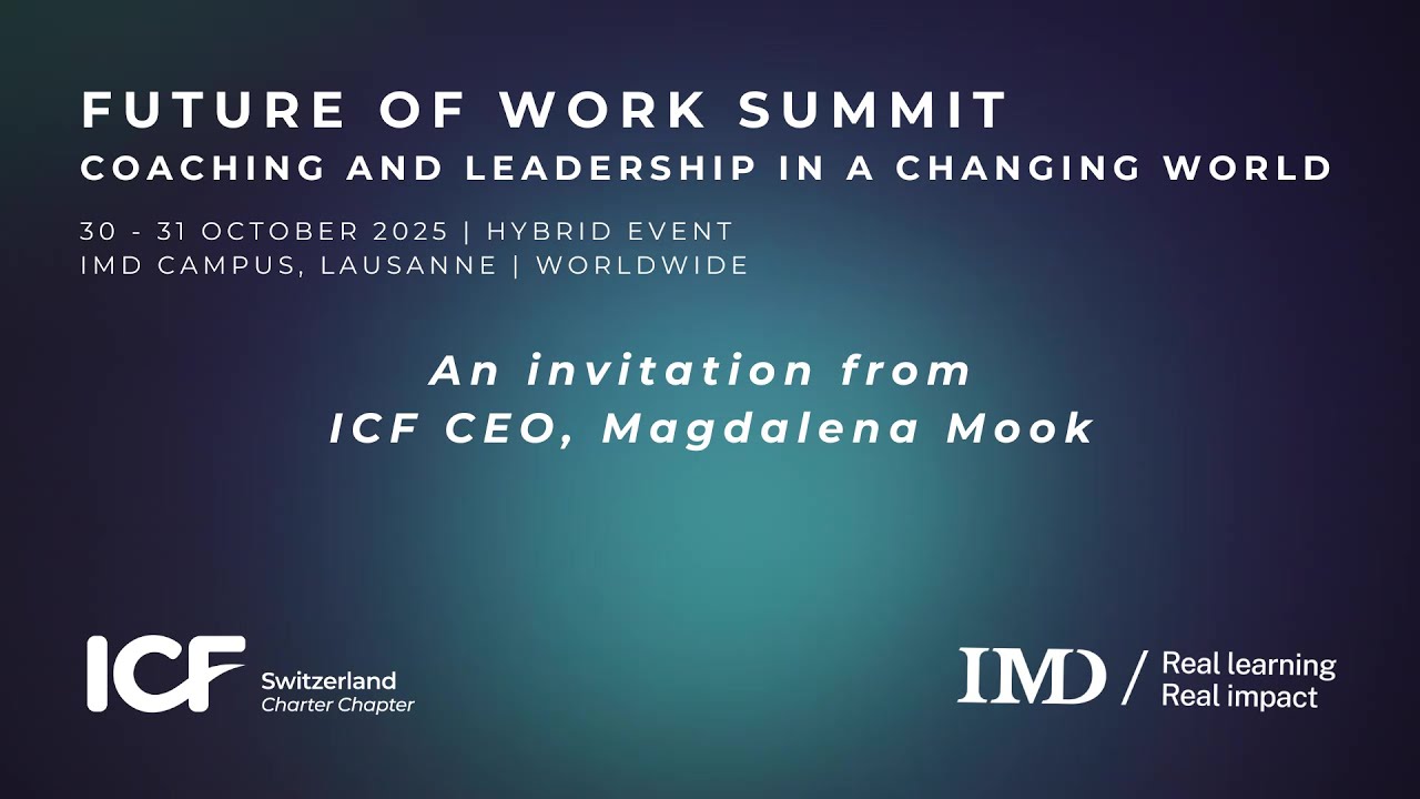Magdalena Mook, ICF CEO - Future of Work Summit Invitation - YouTube