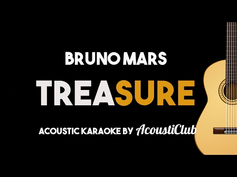 bruno-mars---treasure-(acoustic-guitar-karaoke-version)