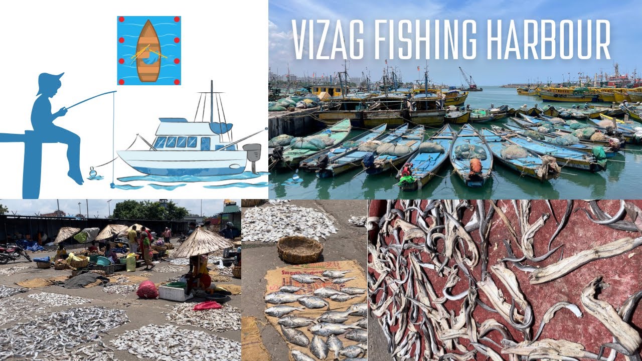 Vizag Fishing Harbour | Fishing Boats | Vizag City Of Destiny
