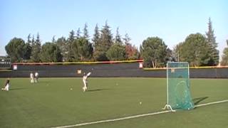Cone drill outfielders