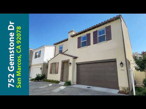 752 Gemstone Dr, San Marcos, CA home video tour