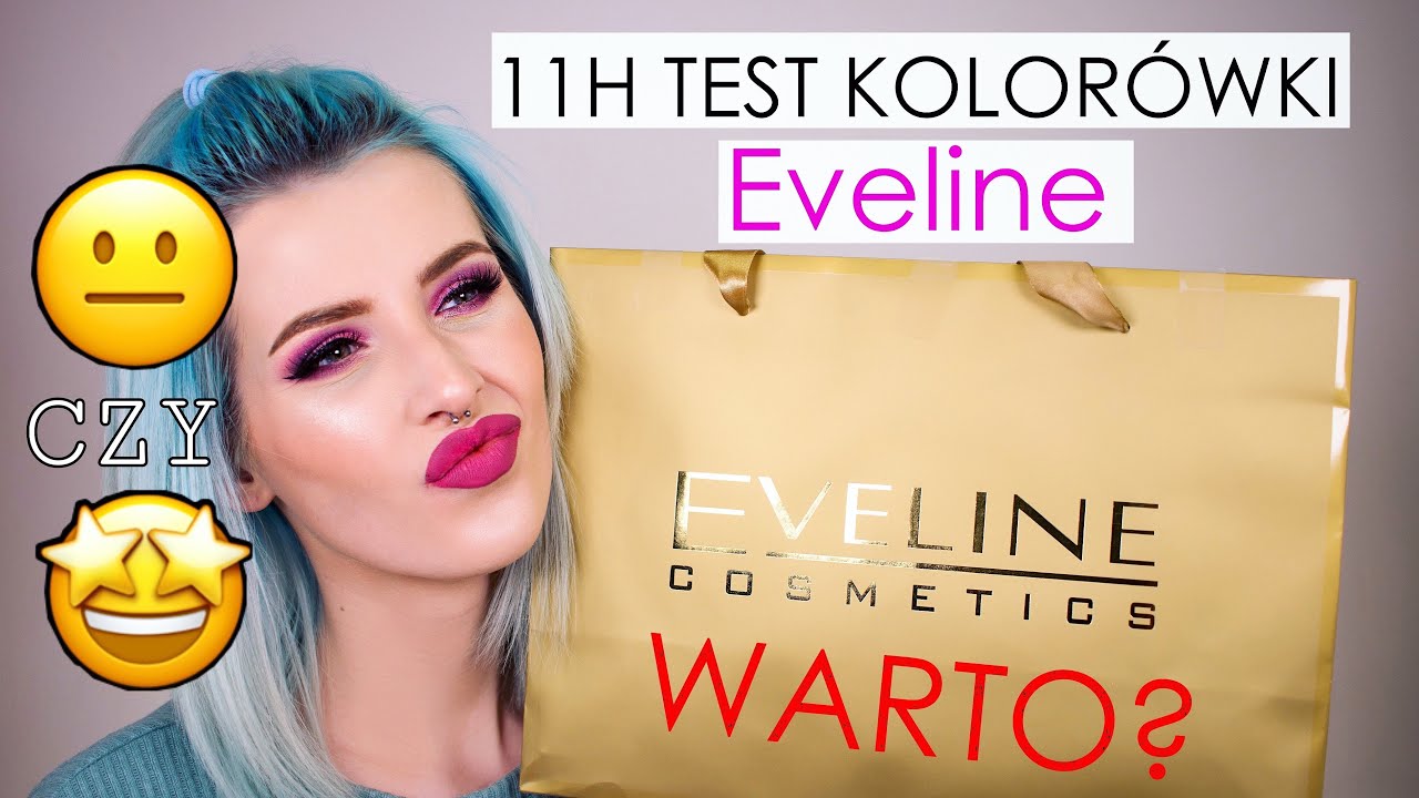 HIT CZY KIT?🤔 -TESTUJĘ KOLORÓWKĘ EVELINE 🙄