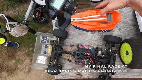 My LAST RACE at Quebec Classic 2020 - Tekno EB410 4WD MOD BUGGY Racing - Netcruzer RC