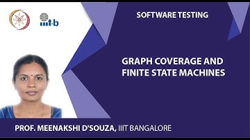 Graph Coverage and Finite state Machines