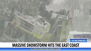 A Winter Storm Tests The Survival Skills Of NYC Reporters
