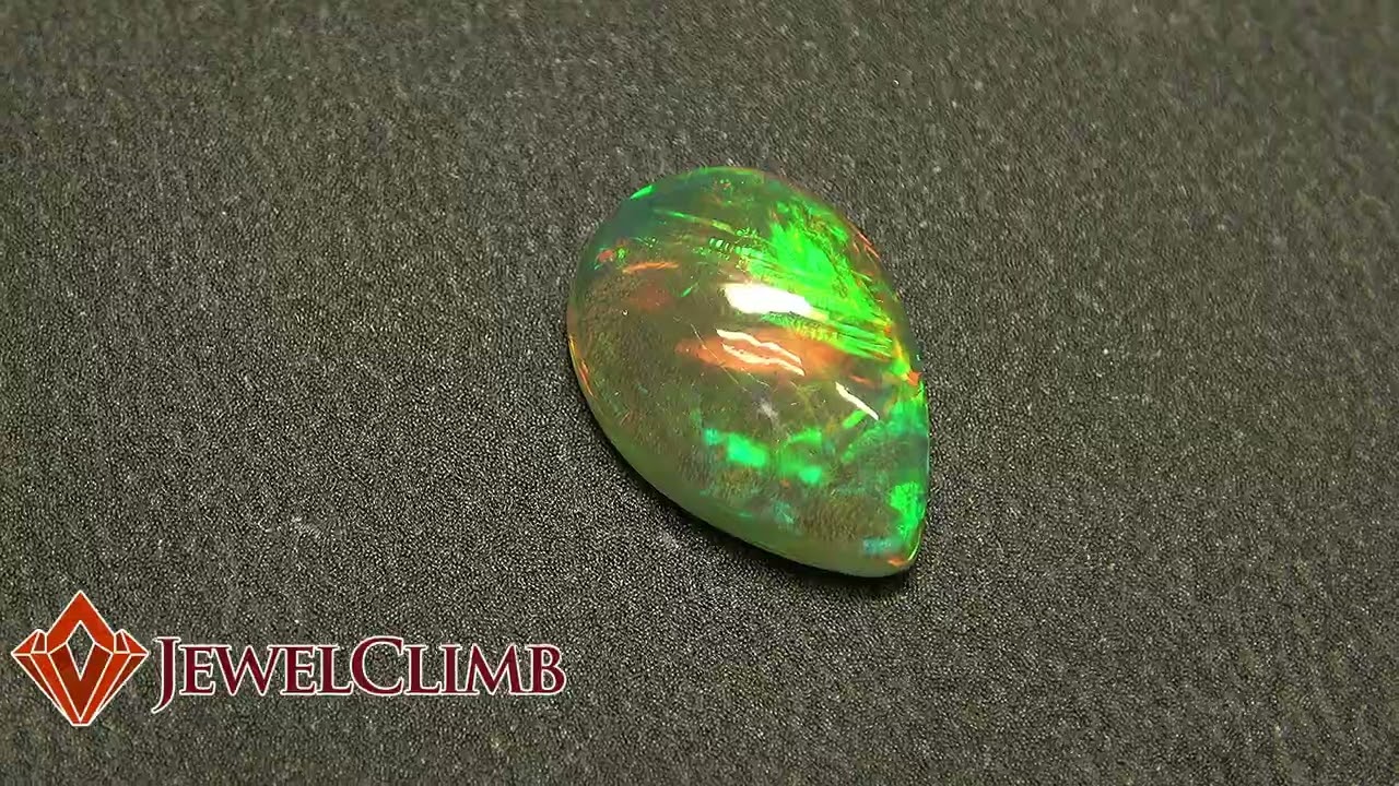 クリスタルオパール2.79CT - YouTube