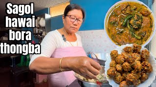 YONGCHAK eromba, bora thongba || Manipuri home cooking || Northeast Indian food