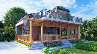 Futuristic Smart Home I 2 Bedroom I 9.00X10.00 Meter