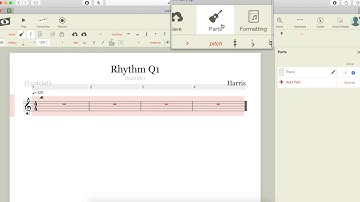 Noteflight setup (Rhythm) - Year 7 Music