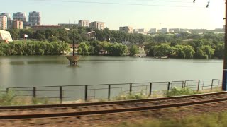 Владивосток вид из окна поезда