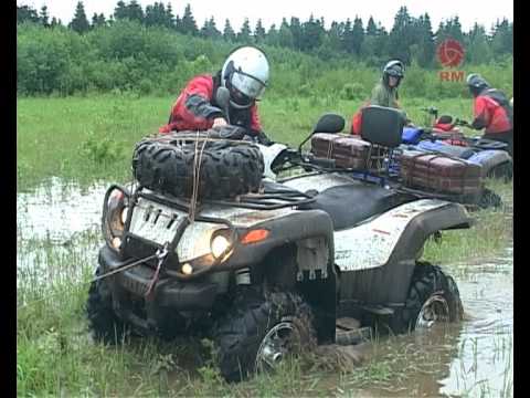 Квадро пробег Рыбинск- Мышкин.Мотовездеход RM-GAMAX AX600.avi