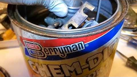Do you Chem-Dip your Carburetors • Honest²
