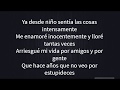 Lytos - Déjame Hablar Contigo ( Letra )