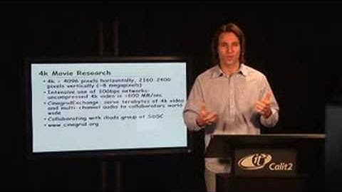 Immersive Virtual Reality Research at Calit2