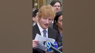Thumbnail of Ed Sheeran didn't steal components of "Let's Get It On"