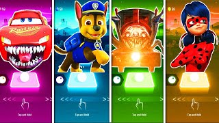 Lightning McQueen Eater vs Paw Patrol Tiles Hop screenshot 4