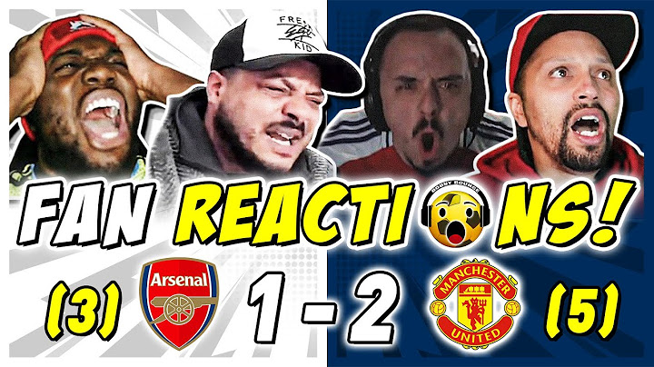 ARSENAL FANS MELTDOWN 🤬 REACTION TO ARSENAL (3) 1-2 (5) MAN UTD | FA CUP FAN REACTIONS