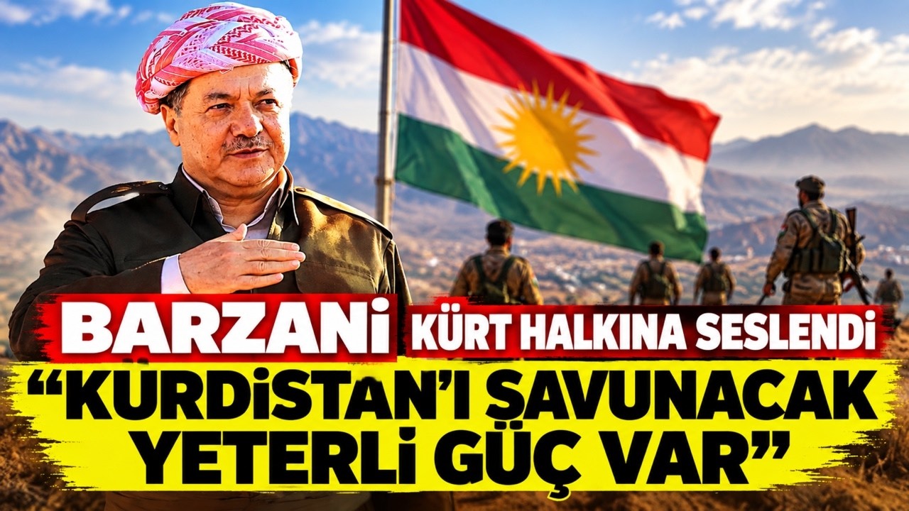 BARZANİ KÜRT HALKINA SESLENDİ, PEŞMERGE HAZIR