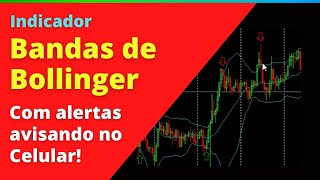 Indicador de Bandas de Bollinger com Alertas