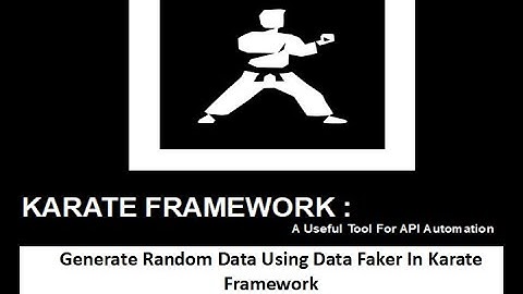 Generate Random Data Using Data Faker In Karate Framework