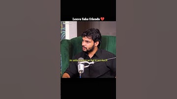 Leave fake friends 💔💫 | ft. Mukul Sharma #fakefriends #awayout #positivevibes #mukulsharma