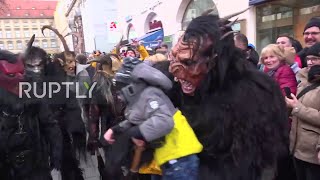 Krampus Run 2019 - Munich Christmas Market - Munich, Germany