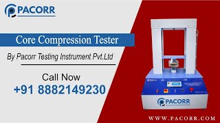 Core Compression Test by Pacorr