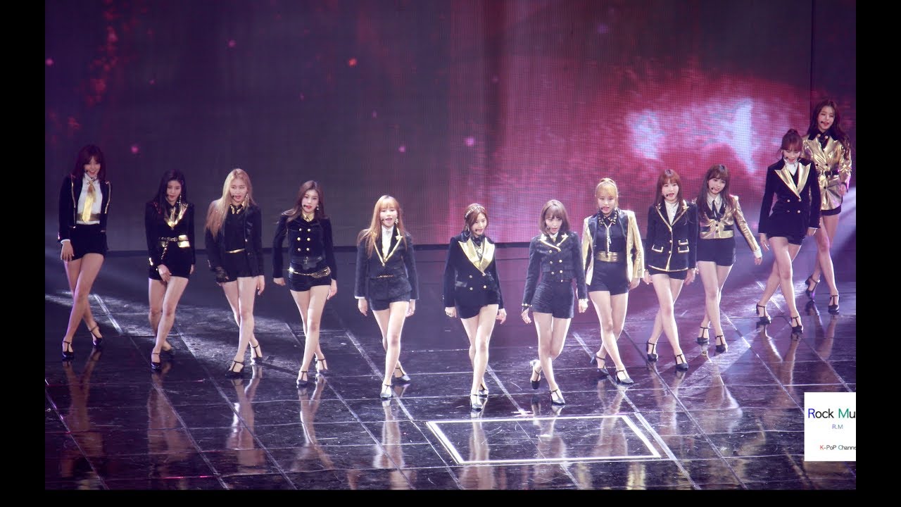 IZ*ONE (아이즈원)Intro+ O’ MY! + 라비앙로즈[4K 60P 직캠]@190106 락뮤직