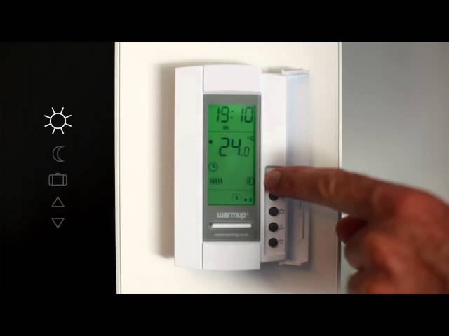 TH-115 Thermostat Setup Guide - YouTube