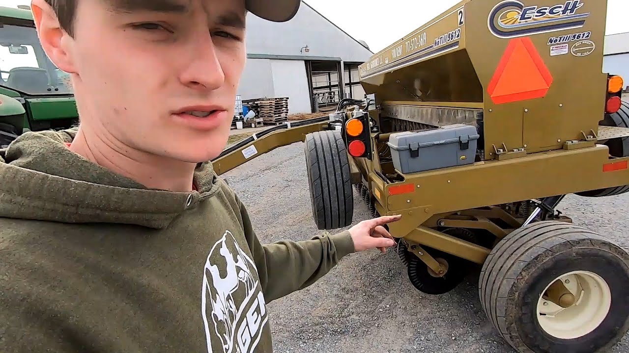 Spraying Fertilizer & Seeding Alfalfa YouTube