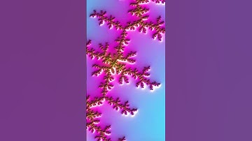 Infinite Zoom into the Beautiful Fractal ✨🌀 #Fractal #Mandelbrot #Zoom