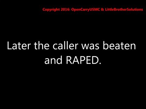 911 tape: No police available when woman calls 911….she ends up raped